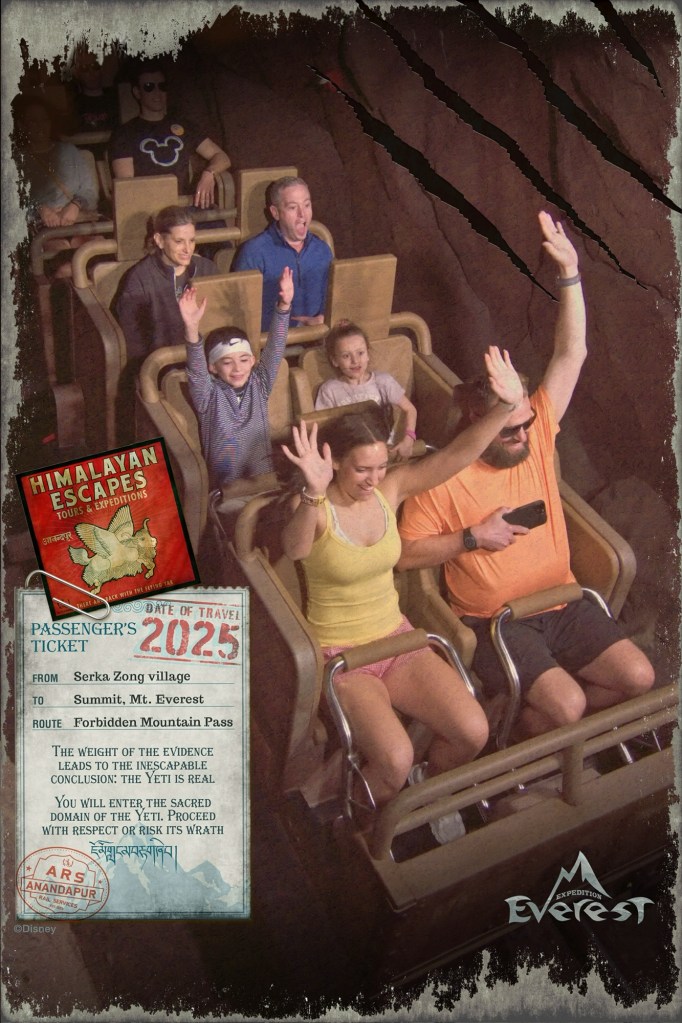 Nick and Anniston on Expedition Everest